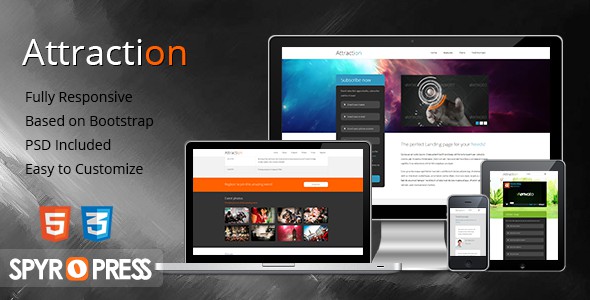 Attraction-Responsive-Wordpress-Landing-Page