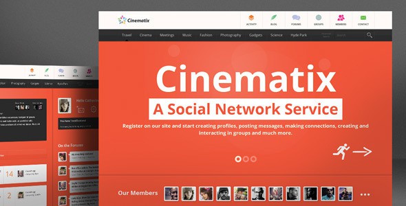 Cinematix-BuddyPress-Theme