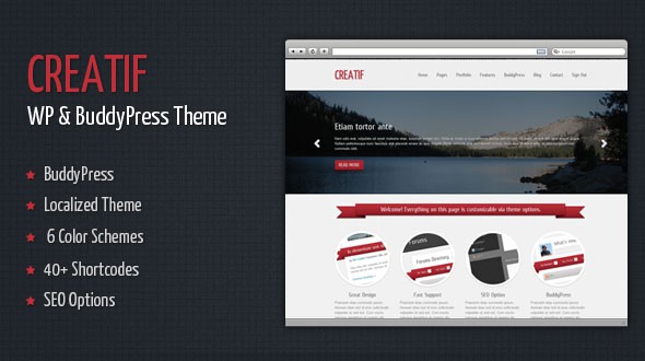 Creatif-WP-Community-Theme