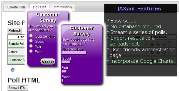 JAXpoll