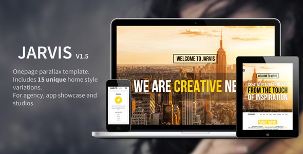 Jarvis-Onepage-Parallax-Theme