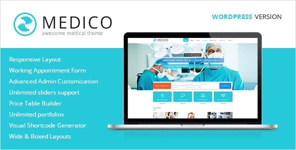 Medico-Medical-Health-WordPress-Theme