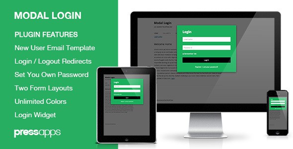 Modal-Login-Register-Forgotten-Wordpress-Plugin