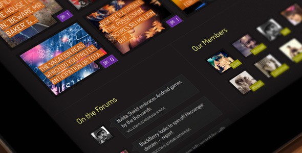 Xphoria-BuddyPress-Theme