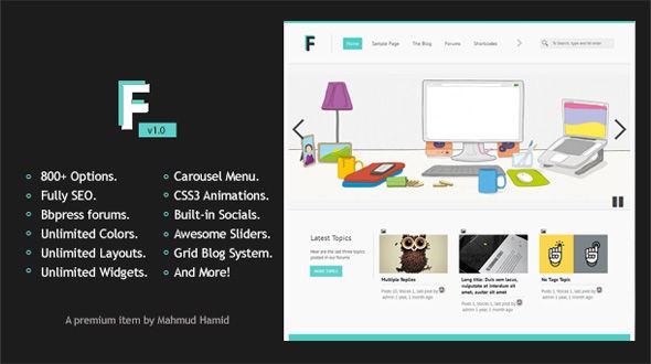 frozr-a-multipurpose-wordpress-theme