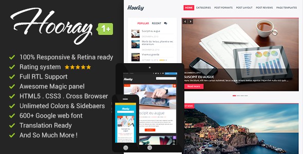 hooray-premium-wordpress-blog-theme