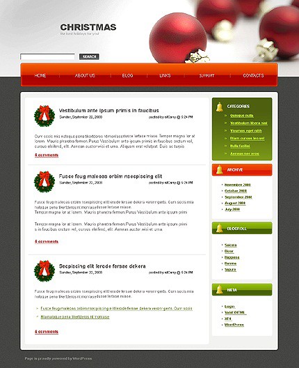 wordpress-Merry-Christmas-theme