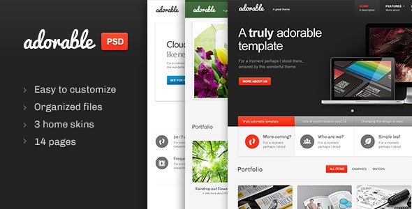 Adorable-Multipurpose-PSD-template