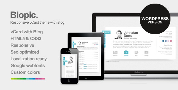 Biopic-Responsive-vCard-WordPress-Theme