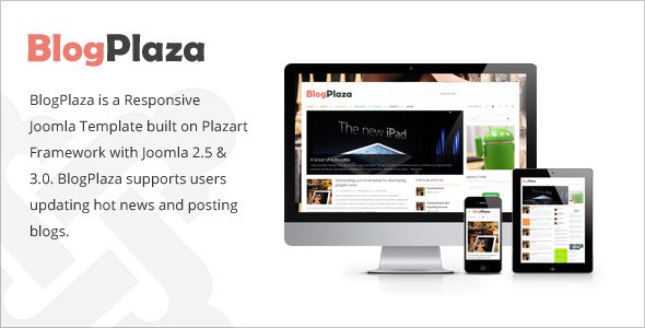 BlogPlaza-Responsive-Joomla-Template