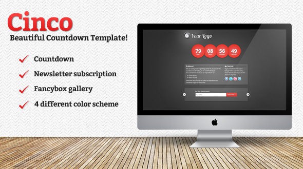 Cinco-–-Countdown-Under-Construction-Template