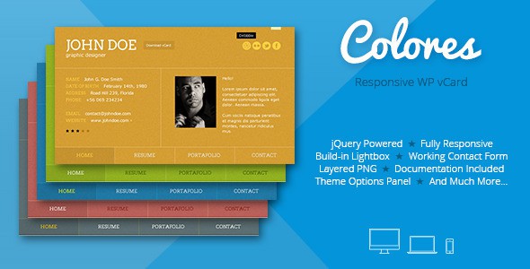 Colores-Responsive-Wordpress-vCard