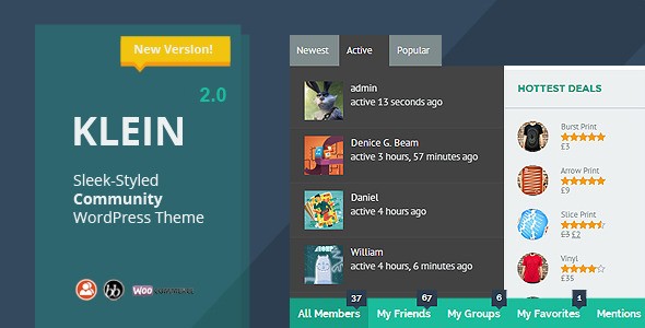 Klein-–-A-Community-WordPress-Theme