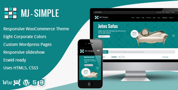 MJ-Simple-Responsive-WooCommerce-theme