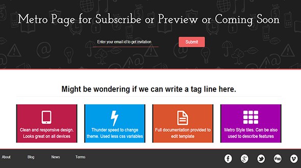 Metro-Page-Responsive-Template