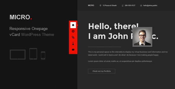 Micro-One-Page-Resume-vCard-WordPress-Theme