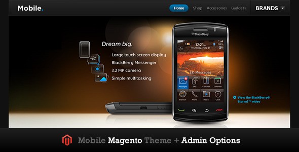 Mobile-Magento-Theme