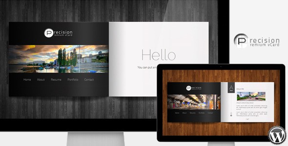 Precision-Premium-vCard-WordPress-Theme