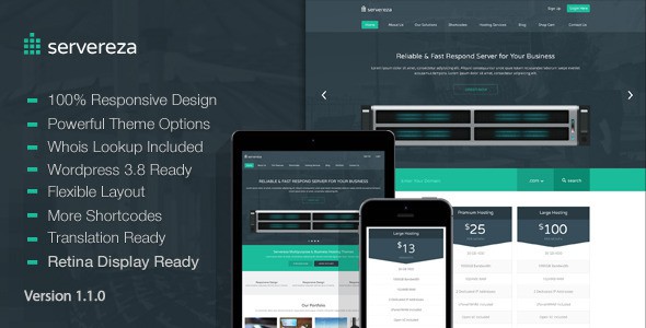 Servereza-Responsive-Hosting-WP-Theme