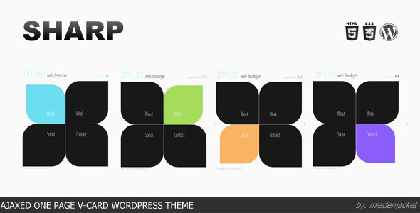 Sharp-Ajaxed-One-Page-vCard-Wordpress-Theme