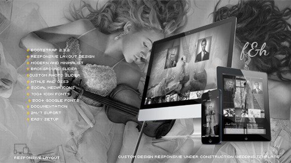 Under-Construction-HTML5-Wedding-Template