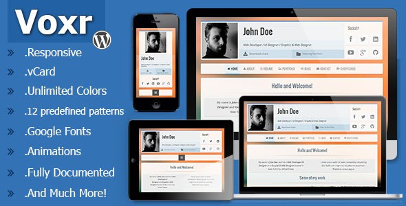 Voxr-Responsive-vCard-Wordpress-Theme