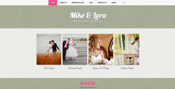 Wedding-Album-WordPress-Theme