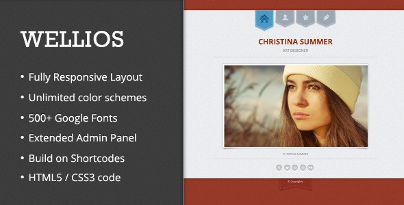 Wellios-Responsive-VCard-Wordpress-Theme