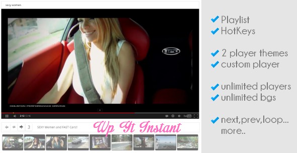 WordPress-YouTube-Instant-Player