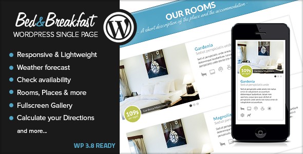 bedbreakfast-single-page-wordpress-theme