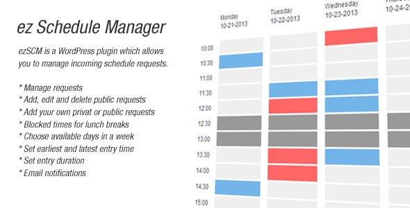 ez-Schedule-Manager