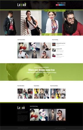 lavan-fashion-model-agency-wordpress-cms-theme