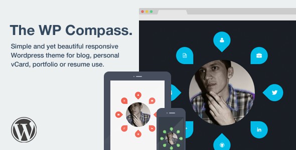 the-wp-compass-modern-blog-vcard-portfolio