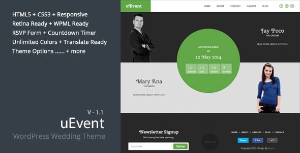 uEvent-Responsive-Wedding-WordPress-Theme