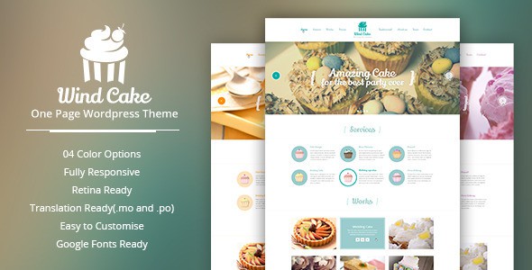 windcake-onepage-wordpress-theme