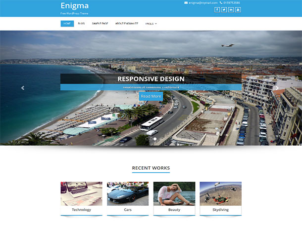 Enigma-WordPress-Theme