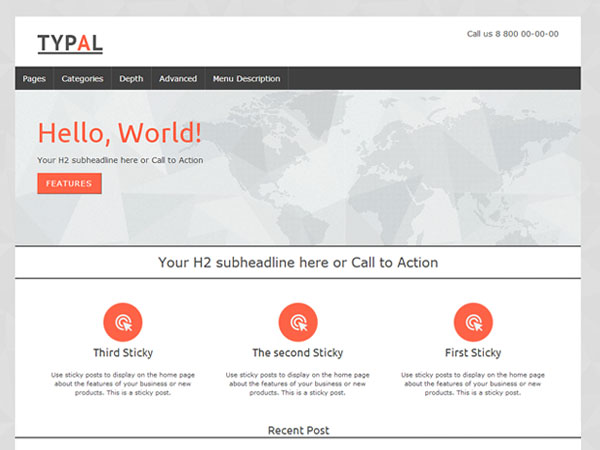 Typal-WordPress-Theme