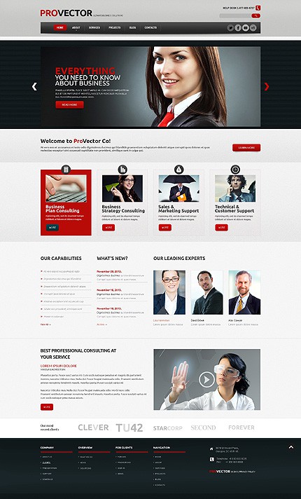 Financial Advisor Responsive WordPress Theme