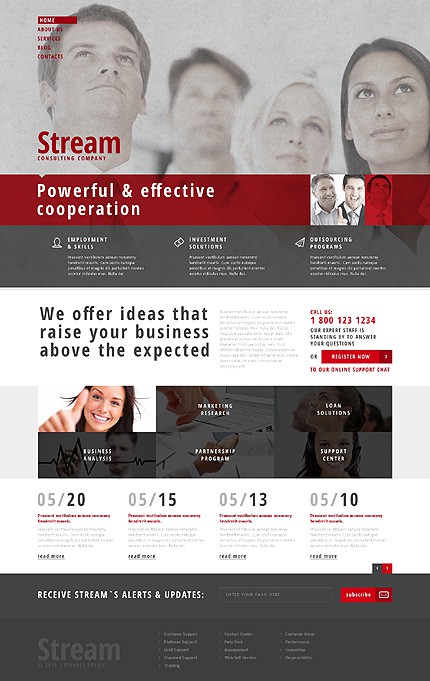 Consulting Responsive WordPress Theme