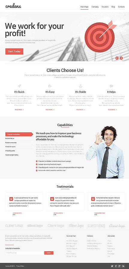 Marketing Agency Responsive WordPress Theme