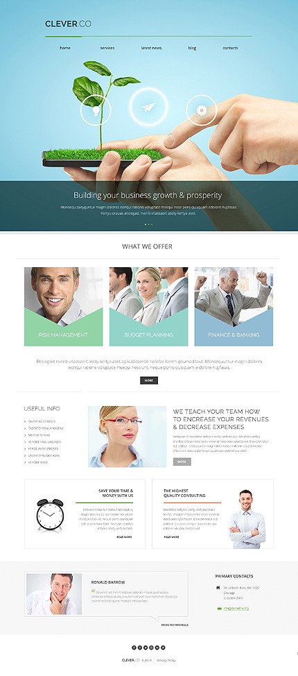 Marketing Agency Responsive WordPress Theme