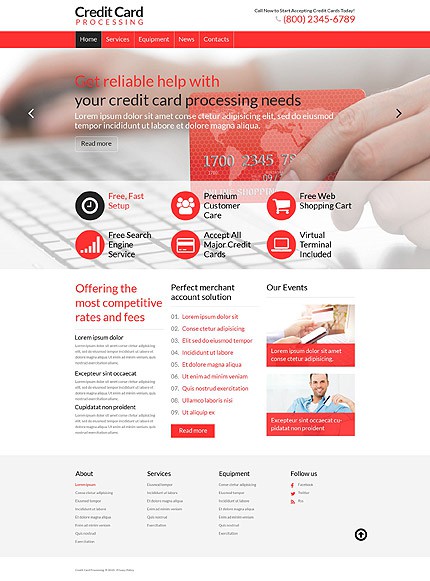 Accounting WordPress Theme