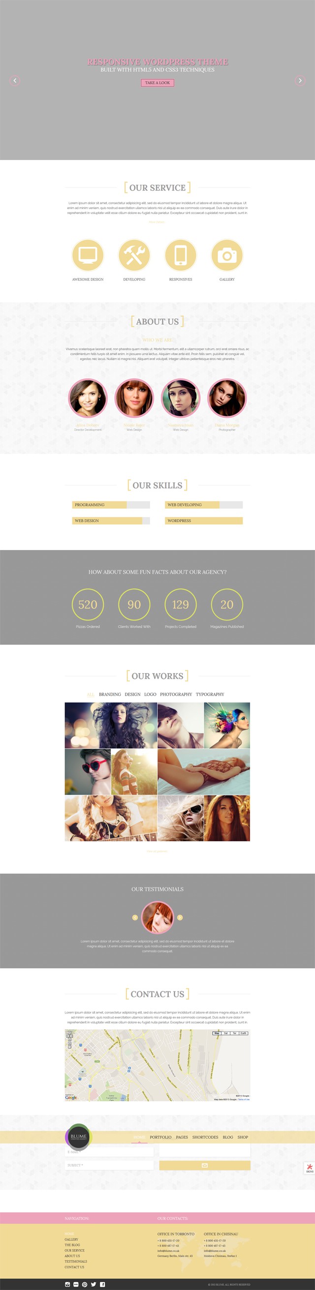 blume-WordPress-woocommerce-theme