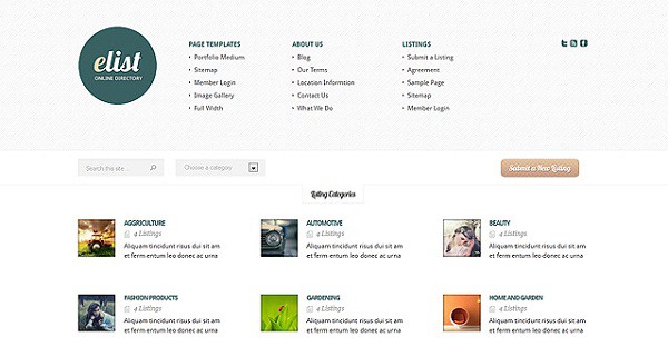 eList-Directory-WordPress-Theme