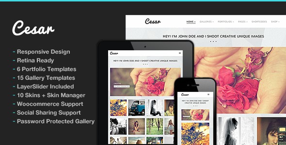 cesar-responsive-portfolio-photography-theme