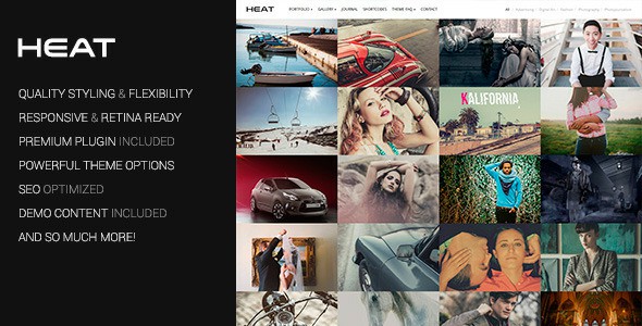 heat-premium-portfolio-wordpress-theme