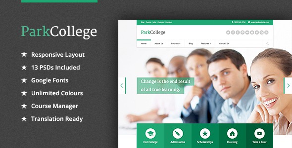 parkcollege-education-responsive-wp-theme