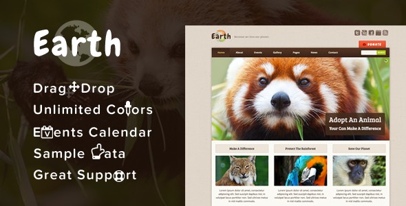 earth-eco-environmental-nonprofit-wordpress-theme